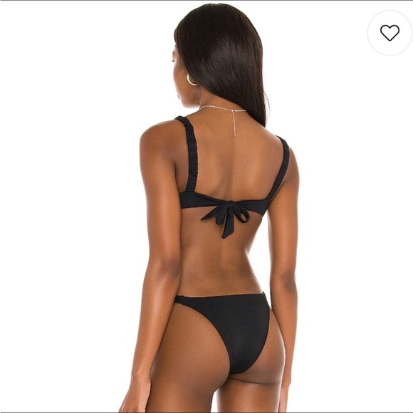 NWT Vitamin A Zuri Bikini Bottom in Black. MSRP $110. Size:4/XS - Picture 8 of 12